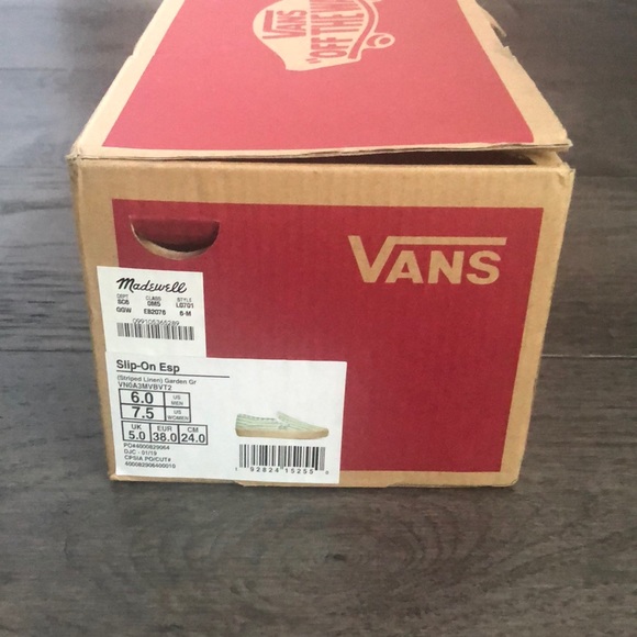 Vans for Madewell Slip-On Espadrille Sneaker - Picture 7 of 8